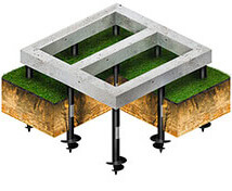 Винтовые ж/б сваи